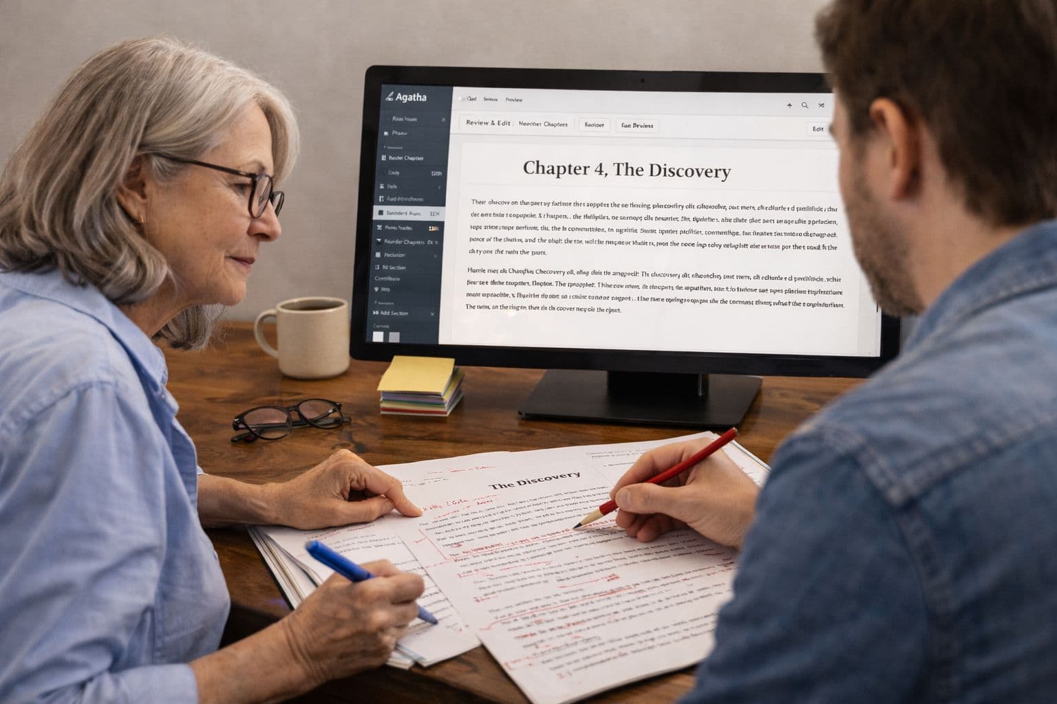 Review, polish, and make it into a book